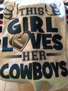 My new Cowboys Shirt!!