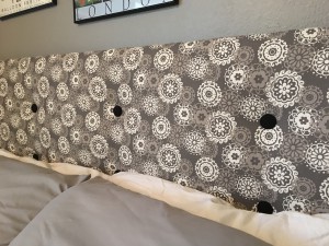 Our new headboard